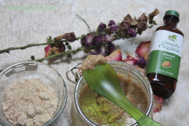 Almond Body Scrub 4